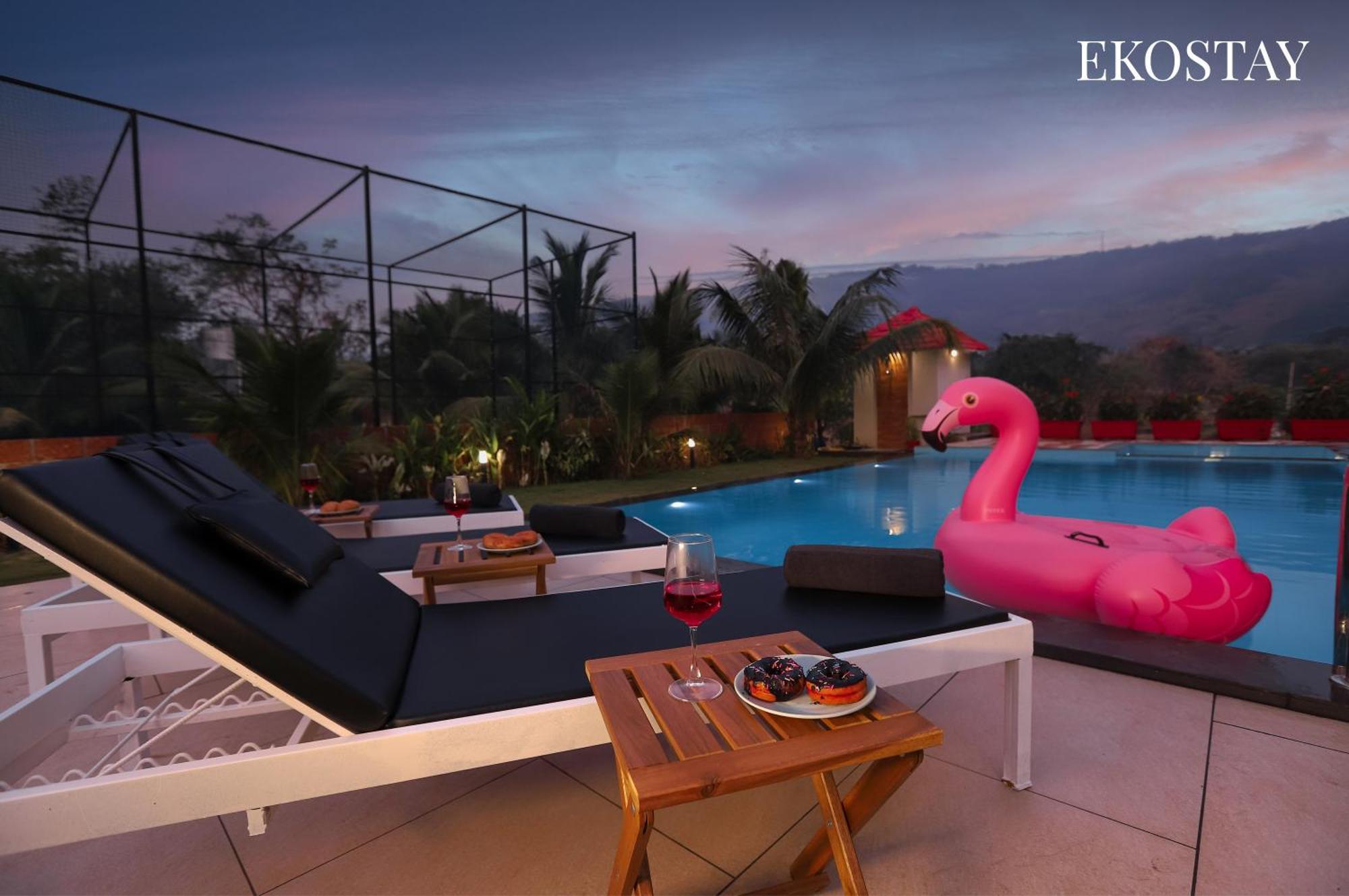 Ekostay Luxe - Harmony Heights アリバグ エクステリア 写真