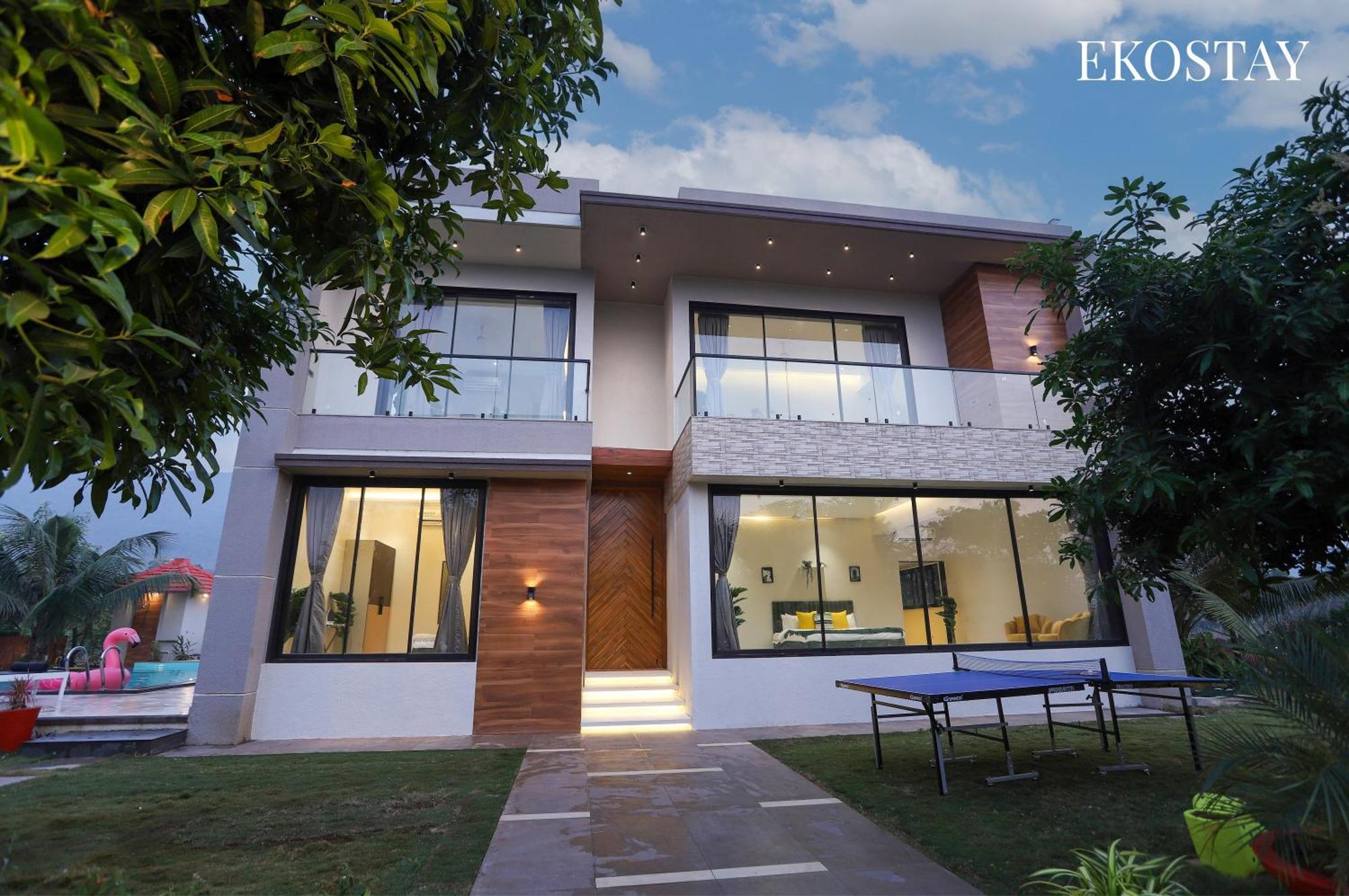 Ekostay Luxe - Harmony Heights アリバグ エクステリア 写真