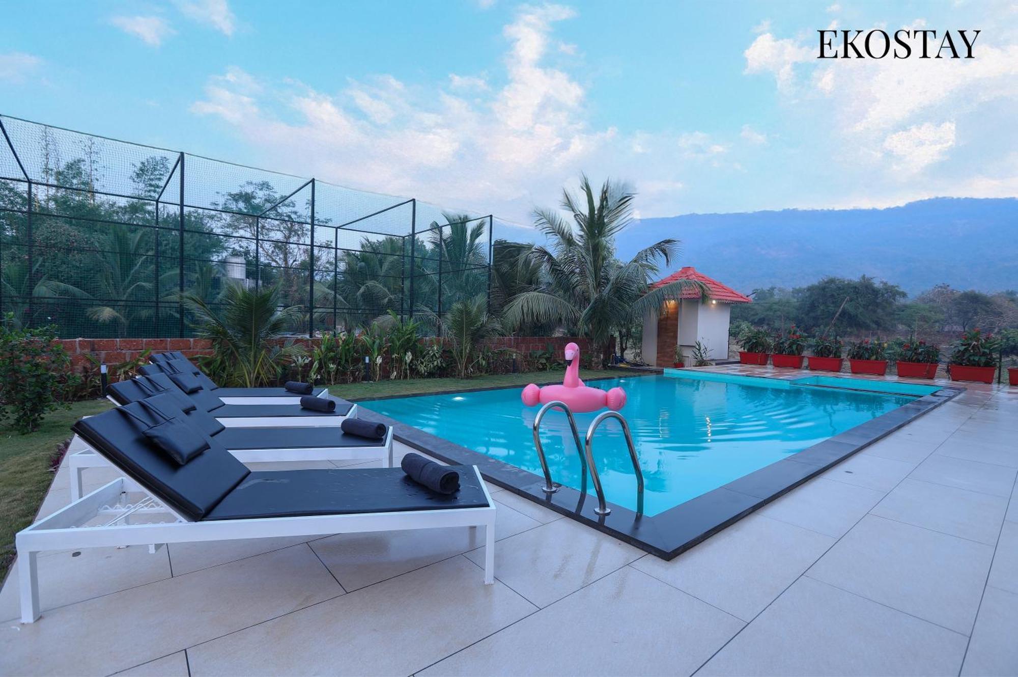 Ekostay Luxe - Harmony Heights アリバグ エクステリア 写真